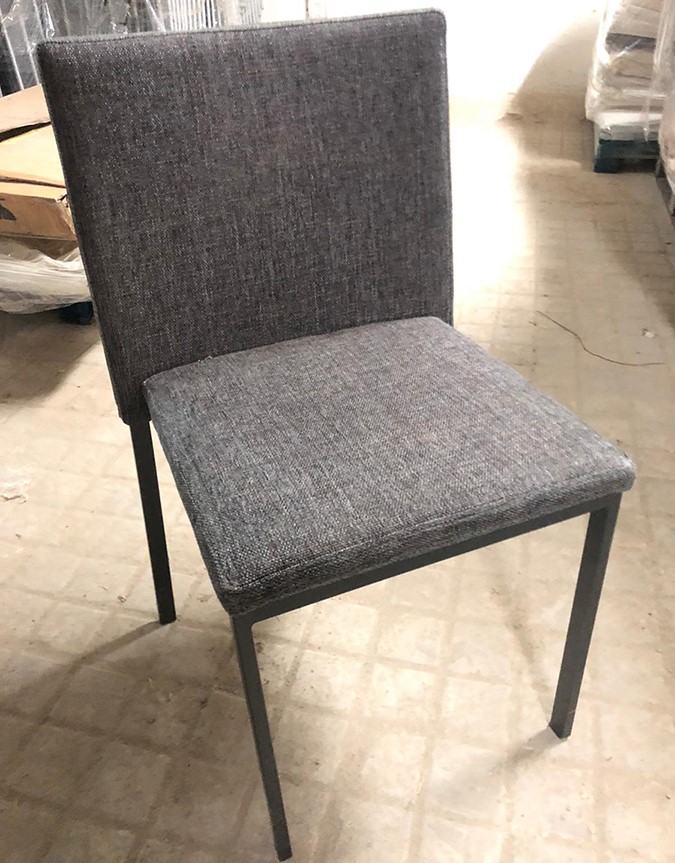 silla tapizada segundamano