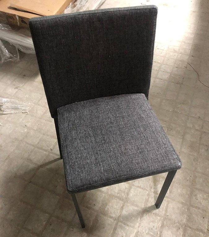 silla tapizada segundamano
