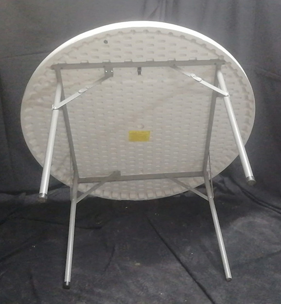 Mesa Redonda Catering Plegable 1.55m - Imagen 2